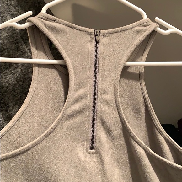 Faux suede and lace dress - Picture 3 of 3